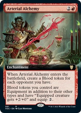 Arterial Alchemy (Extended Art) (61) [VOC] - MTG Single