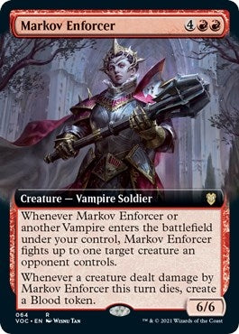 Markov Enforcer (Extended Art) (64) [VOC] - MTG Single