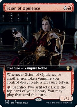 Scion of Opulence (Extended Art) (66) [VOC] - MTG Single