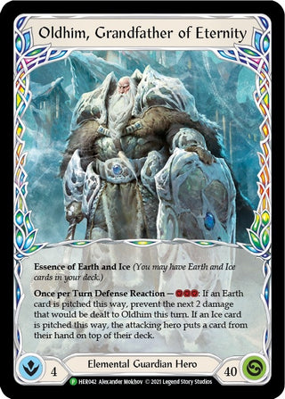 Oldhim Grandfather of Eternity - HER042 (42) [PR] - Flesh and Blood TCG Single
