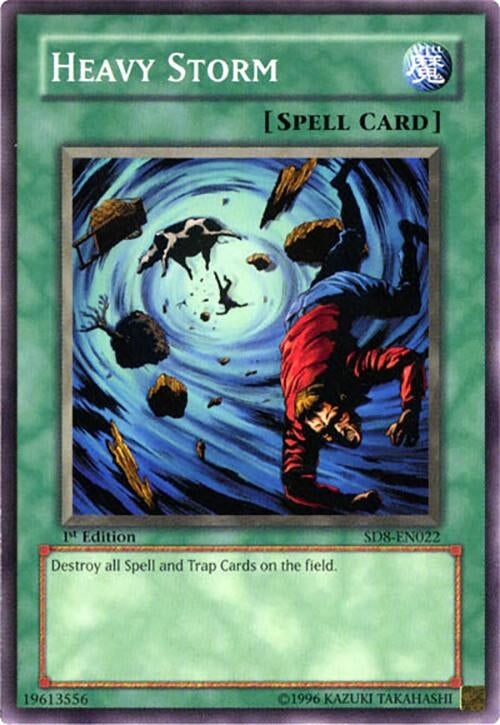 Heavy Storm (8022) - YuGiOh Single