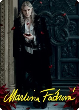 Sorin the Mirthless (1/81) Art Card (Gold-Stamped Signature) (1) [ASVOW] - MTG Single