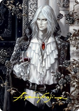 Sorin the Mirthless (2/81) Art Card (Gold-Stamped Signature) (2) [ASVOW] - MTG Single