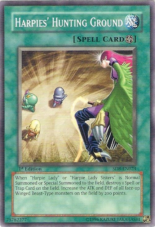 Harpies’ Hunting Ground (8024) - YuGiOh Single