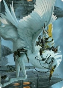 Gryff Rider Art Card (10) [ASVOW] - MTG Single