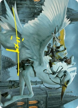 Gryff Rider Art Card (Gold-Stamped Signature) (10) [ASVOW] - MTG Single