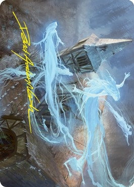 Hallowed Haunting Art Card (Gold-Stamped Signature) (12) [ASVOW] - MTG Single