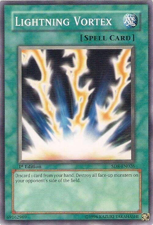 Lightning Vortex (8026) - YuGiOh Single
