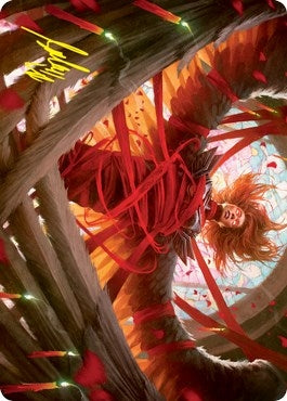 Sigarda’s Imprisonment Art Card (Gold-Stamped Signature) (16) [ASVOW] - MTG Single