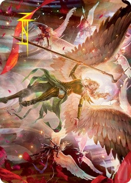Sigarda’s Summons Art Card (Gold-Stamped Signature) (17) [ASVOW] - MTG Single