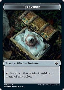 Treasure Token (0) [VOW] - MTG Single