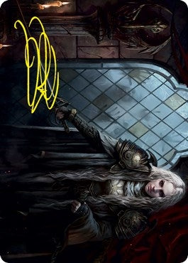 Thalia Guardian of Thraben Art Card (Gold-Stamped Signature) (18) [ASVOW] - MTG Single