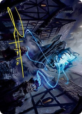Dreamshackle Geist Art Card (Gold-Stamped Signature) (22) [ASVOW] - MTG Single