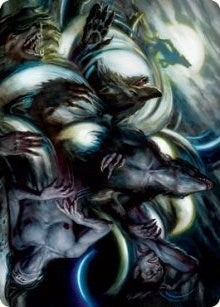 Lunar Rejection Art Card (23) [ASVOW] - MTG Single