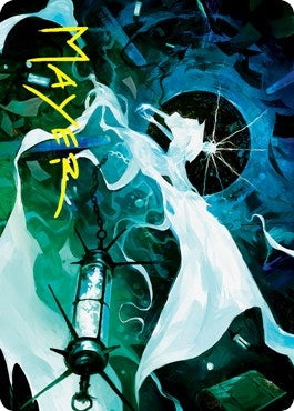 Thirst for Discovery Art Card (Gold-Stamped Signature) (25) [ASVOW] - MTG Single