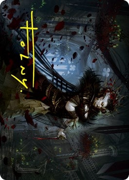 Falkenrath Forebear Art Card (Gold-Stamped Signature) (33) [ASVOW] - MTG Single