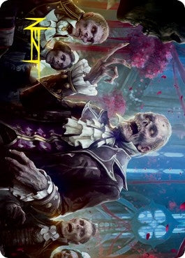 Undead Butler Art Card (Gold-Stamped Signature) (37) [ASVOW] - MTG Single