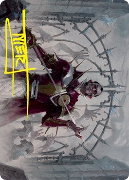 Cemetery Gatekeeper Art Card (Gold-Stamped Signature) (39) [ASVOW] - MTG Single