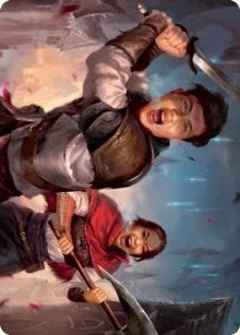 Daybreak Combatants Art Card (42) [ASVOW] - MTG Single