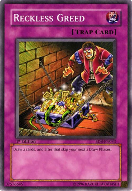 Reckless Greed (8033) - YuGiOh Single