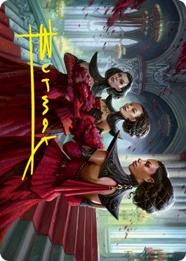 Olivia’s Attendants Art Card (Gold-Stamped Signature) (47) [ASVOW] - MTG Single