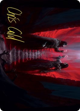 Vampires’ Vengeance Art Card (Gold-Stamped Signature) (49) [ASVOW] - MTG Single