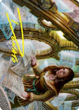 Cartographer’s Survey Art Card (Gold-Stamped Signature) (51) [ASVOW] - MTG Single
