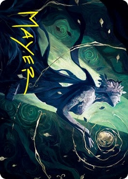 Nature’s Embrace Art Card (Gold-Stamped Signature) (52) [ASVOW] - MTG Single