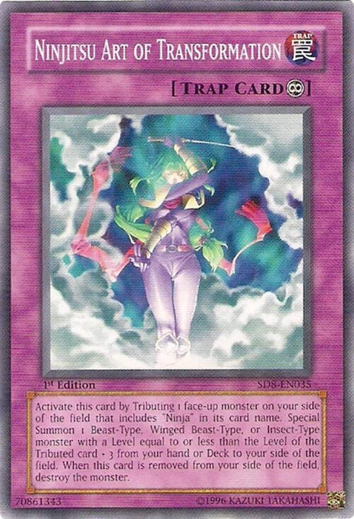 Ninjitsu Art of Transformation (8035) - YuGiOh Single