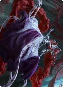Olivia Crimson Bride Art Card (65) [ASVOW] - MTG Single