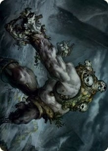 Skull Skaab Art Card (67) [ASVOW] - MTG Single