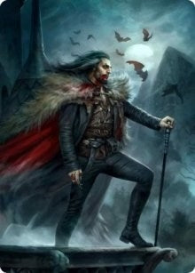 Dracula Blood Immortal Art Card (71) [ASVOW] - MTG Single