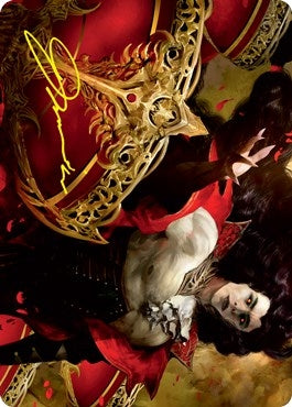 Bloodvial Purveyor Art Card (Gold-Stamped Signature) (72) [ASVOW] - MTG Single
