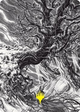 Forest Art Card (Gold-Stamped) (81) [ASVOW] - MTG Single