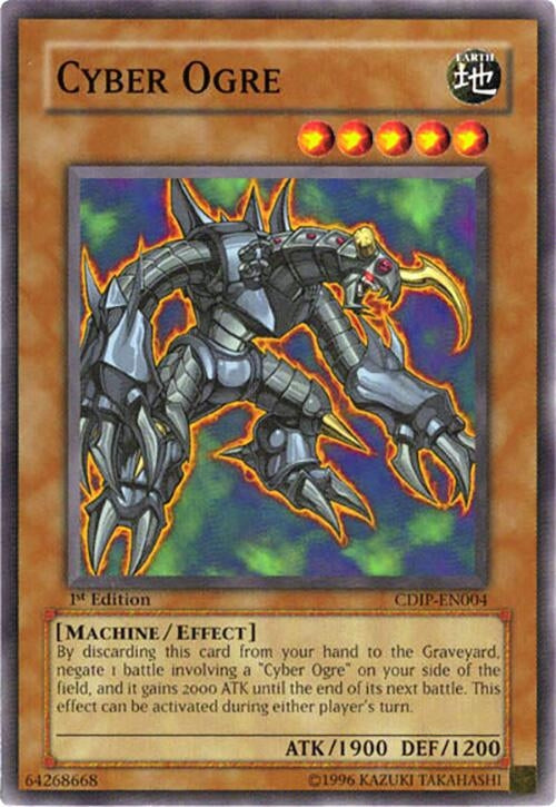 Cyber Ogre (4) - YuGiOh Single
