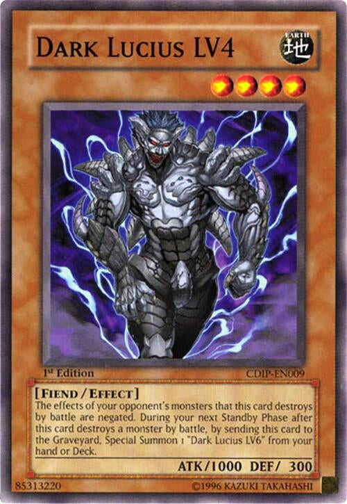 Dark Lucius LV4 (9) - YuGiOh Single