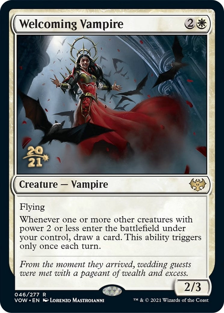 Welcoming Vampire (46) [PRE] - MTG Single