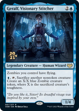Geralf Visionary Stitcher (61) [PRE] - MTG Single