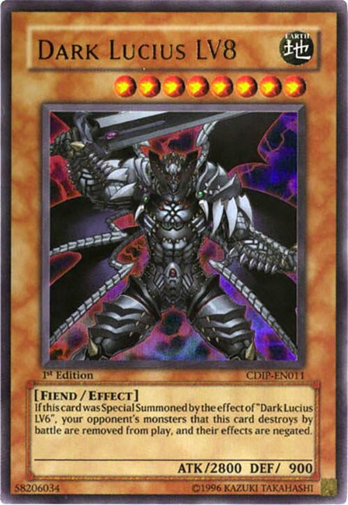 Dark Lucius LV8 (11) - YuGiOh Single