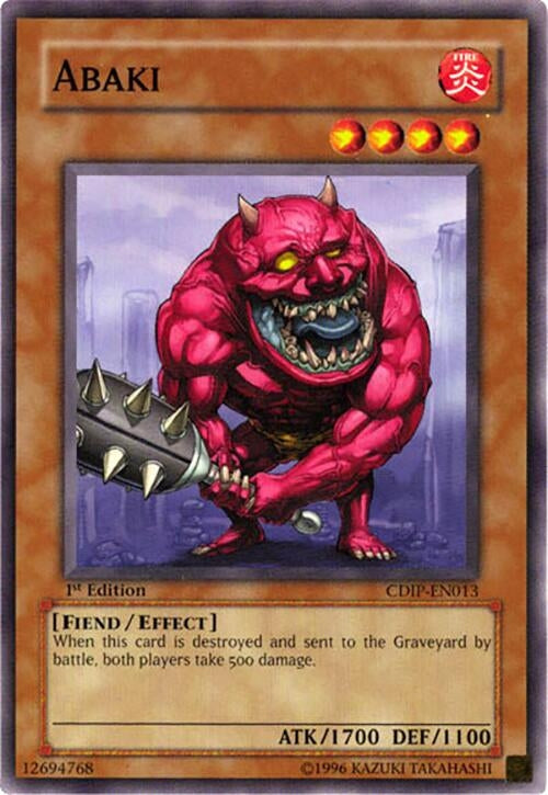 Abaki (13) - YuGiOh Single