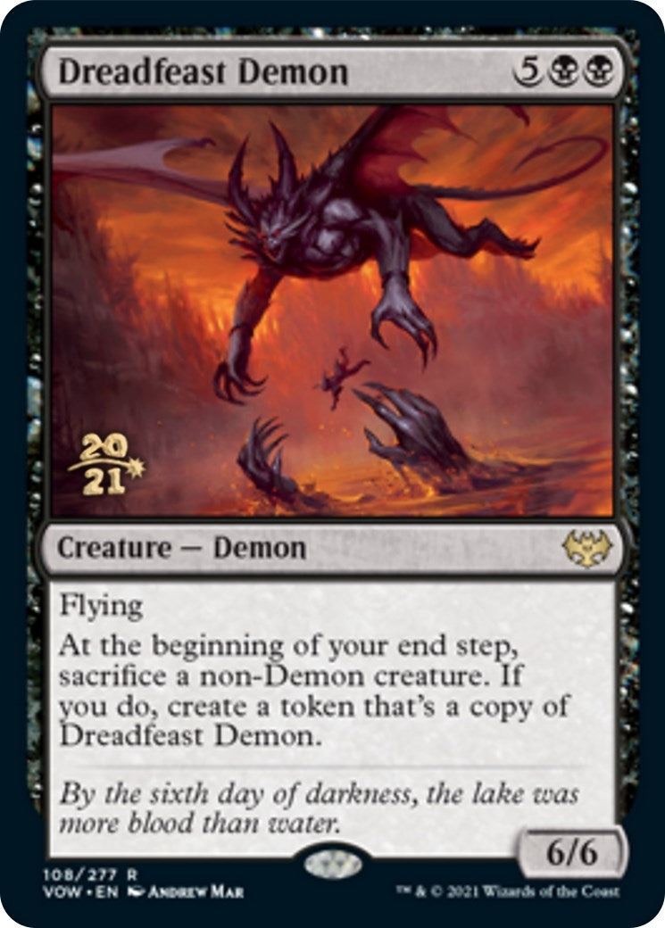 Dreadfeast Demon (108) [PRE] - MTG Single