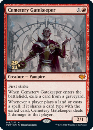 Cemetery Gatekeeper (148) [PRE] - MTG Single