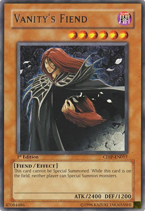 Vanity’s Fiend (17) - YuGiOh Single