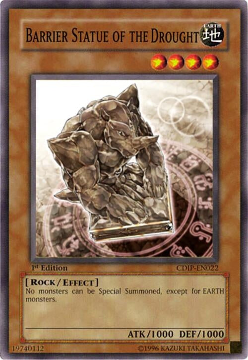 Barrier Statue of the Drought (22) - YuGiOh Single
