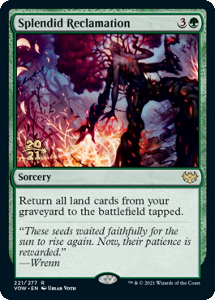Splendid Reclamation (VOW) (221) [PRE] - MTG Single