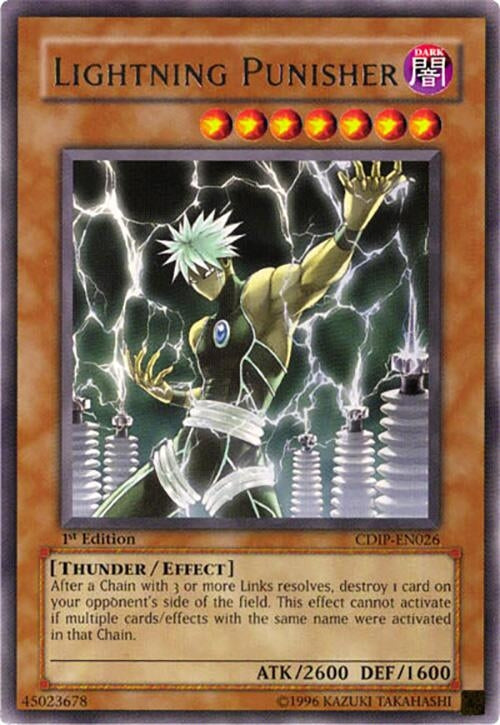 Lightning Punisher (26) - YuGiOh Single
