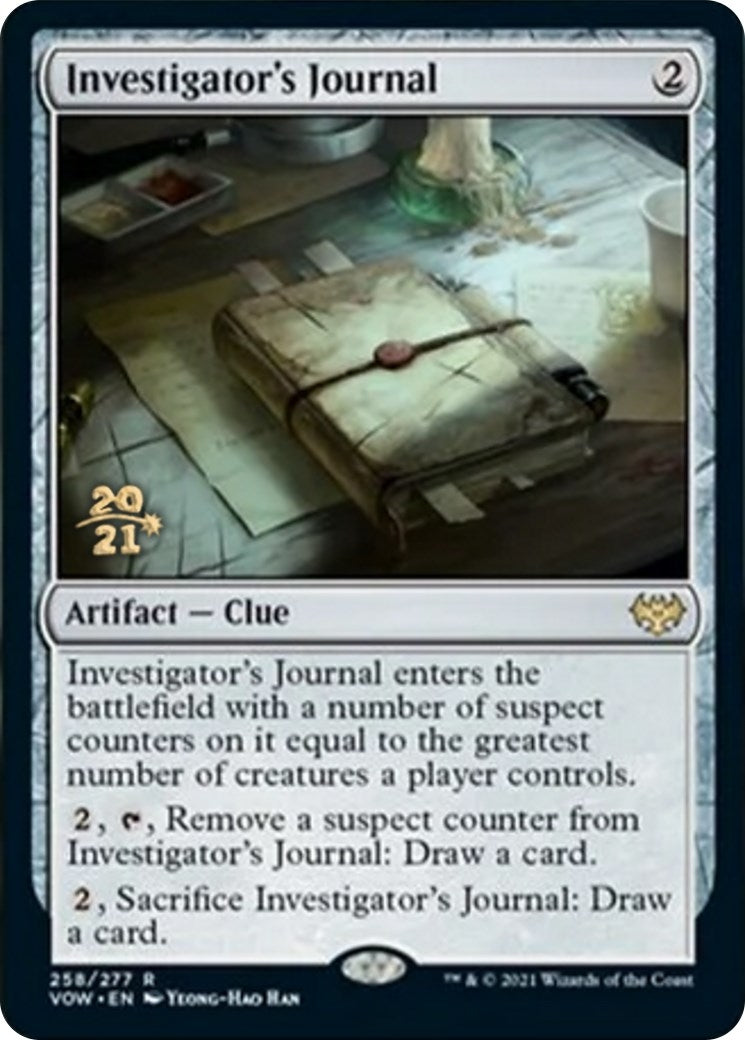 Investigator’s Journal (258) [PRE] - MTG Single