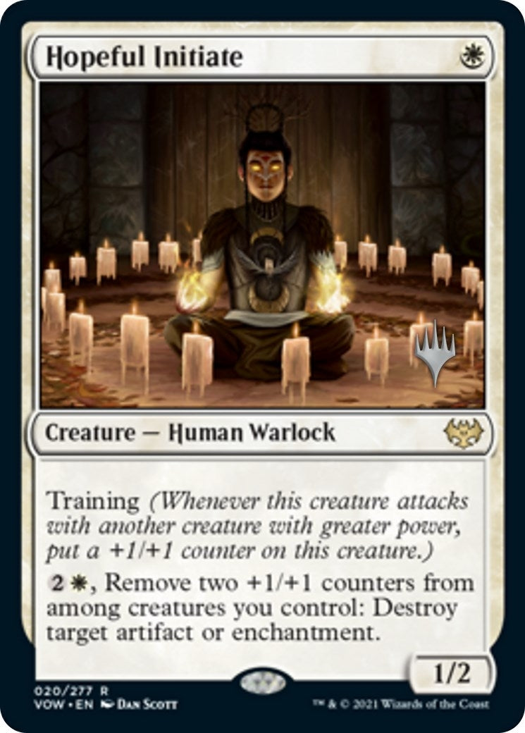 Hopeful Initiate (20) [PPMOM] - MTG Single