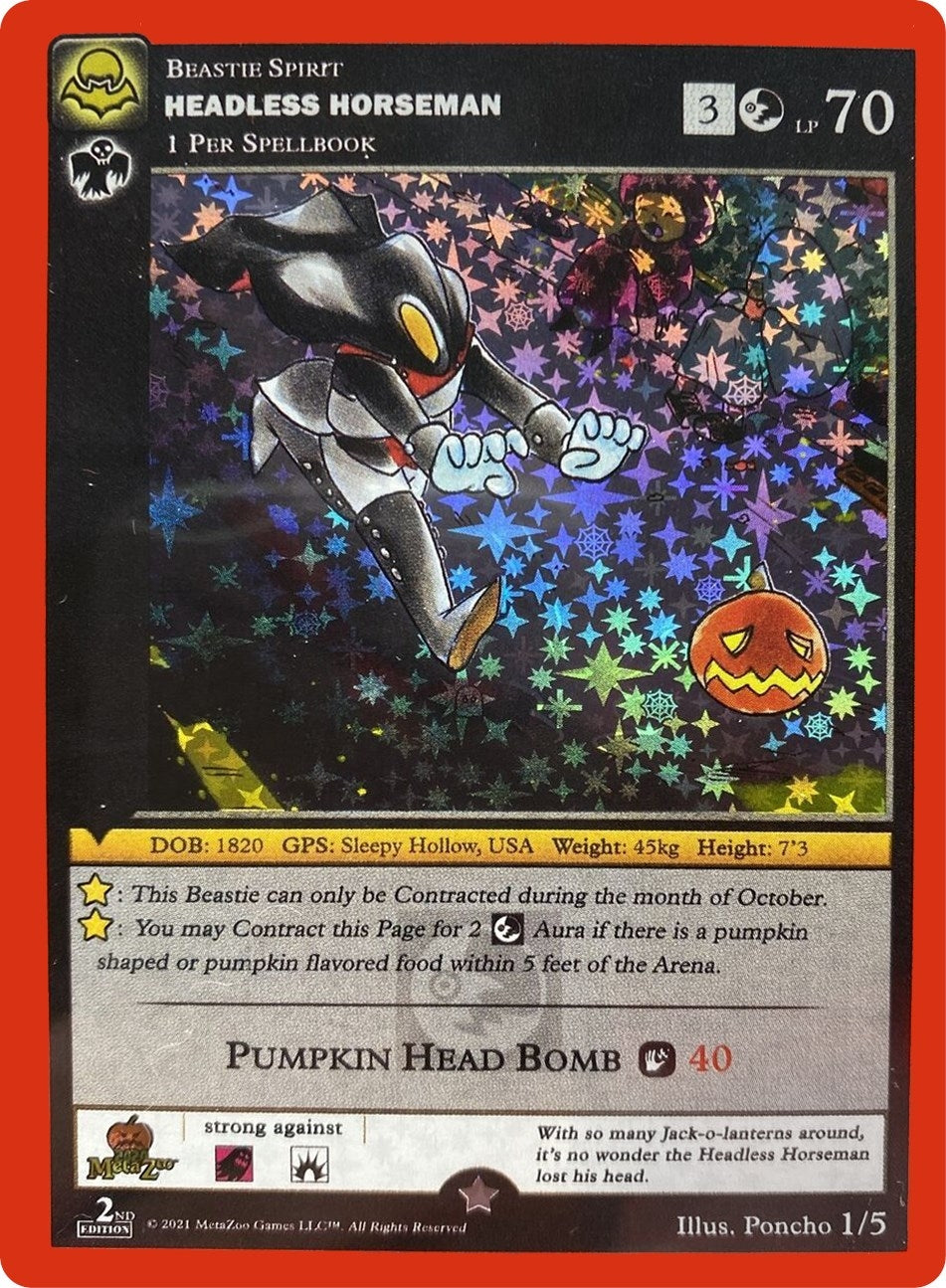 Headless Horseman (Second Edition) (1) (HOLIP) - MetaZoo Single