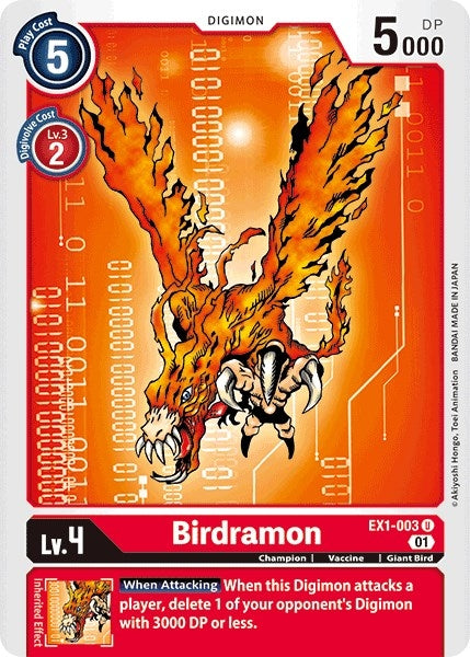 Birdramon (1003) [EX01] - Digimon Card Game Single